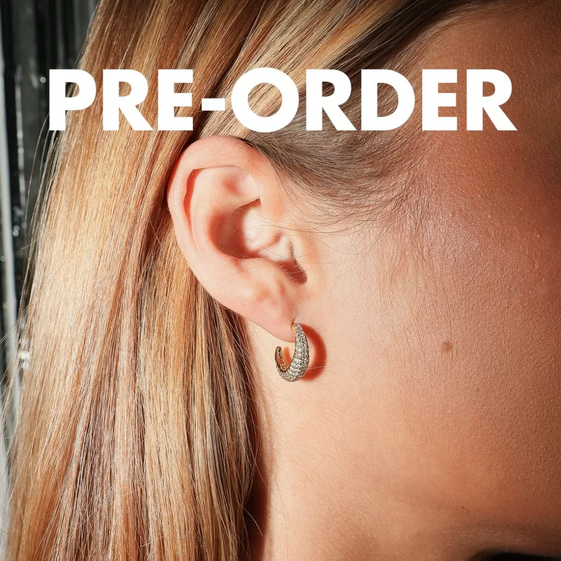 Holly Stone Hoops - Pre-Order*Winther Studio Best
